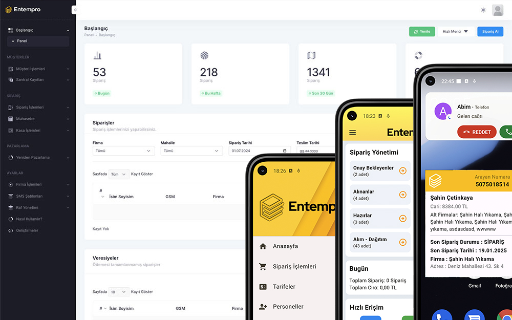 Entempro LITE - Halı Yıkama Programı