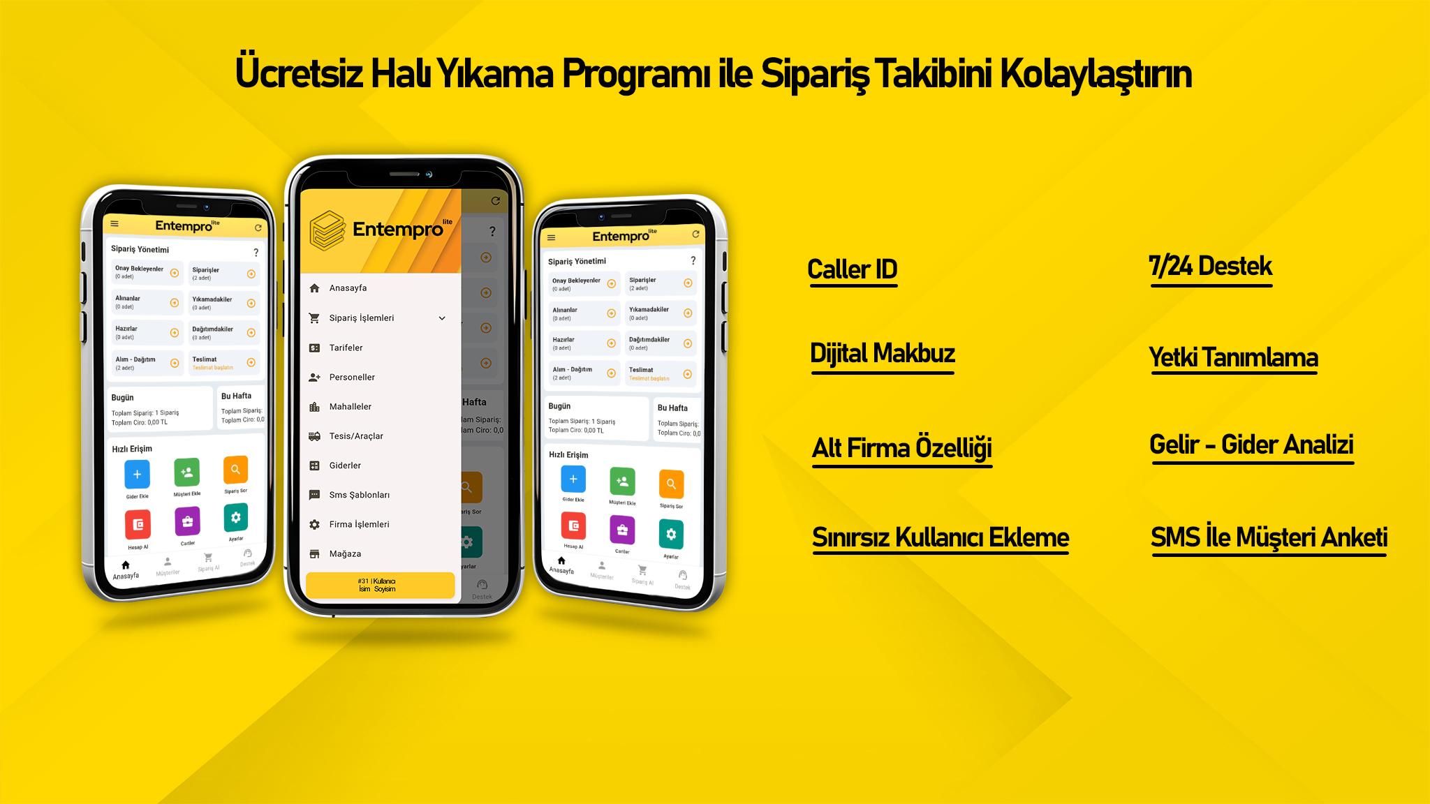 Ücretsiz Halı Yıkama Programı ile Sipariş Takibini Kolaylaştırın